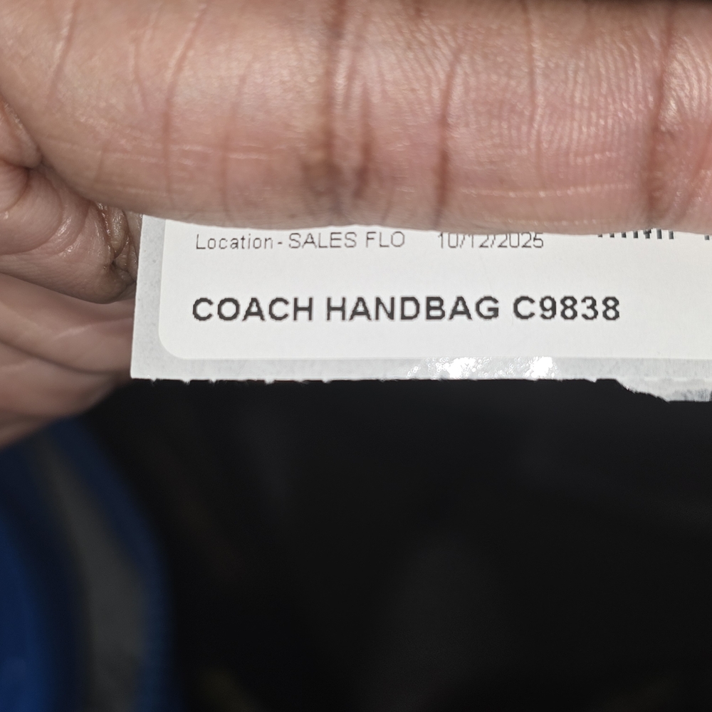 Coach Blue Crossbody Bag - Picture 9 of 9